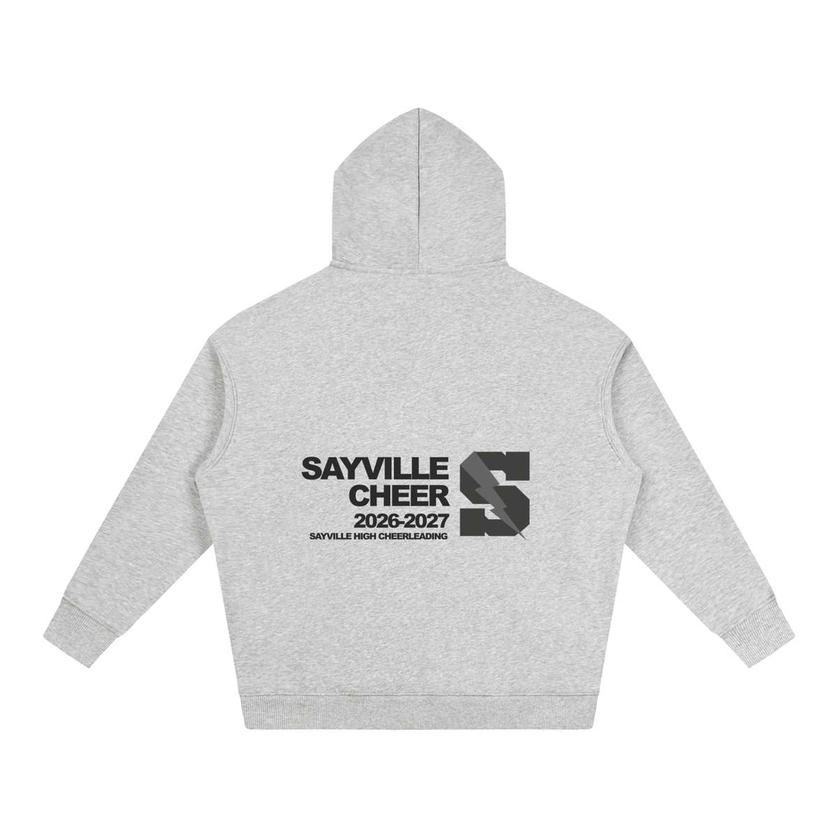 Vector Star Front Sayville Oversize Fleeced Hoodie