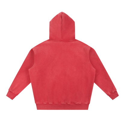 Fitch Alumni Snow Wash Fleece Oversize Hoodie