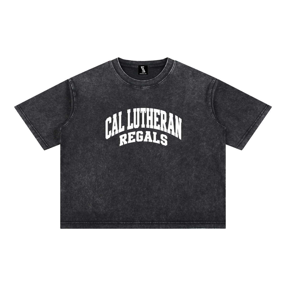 Mineral Wash Boxy Cotton T-Shirt