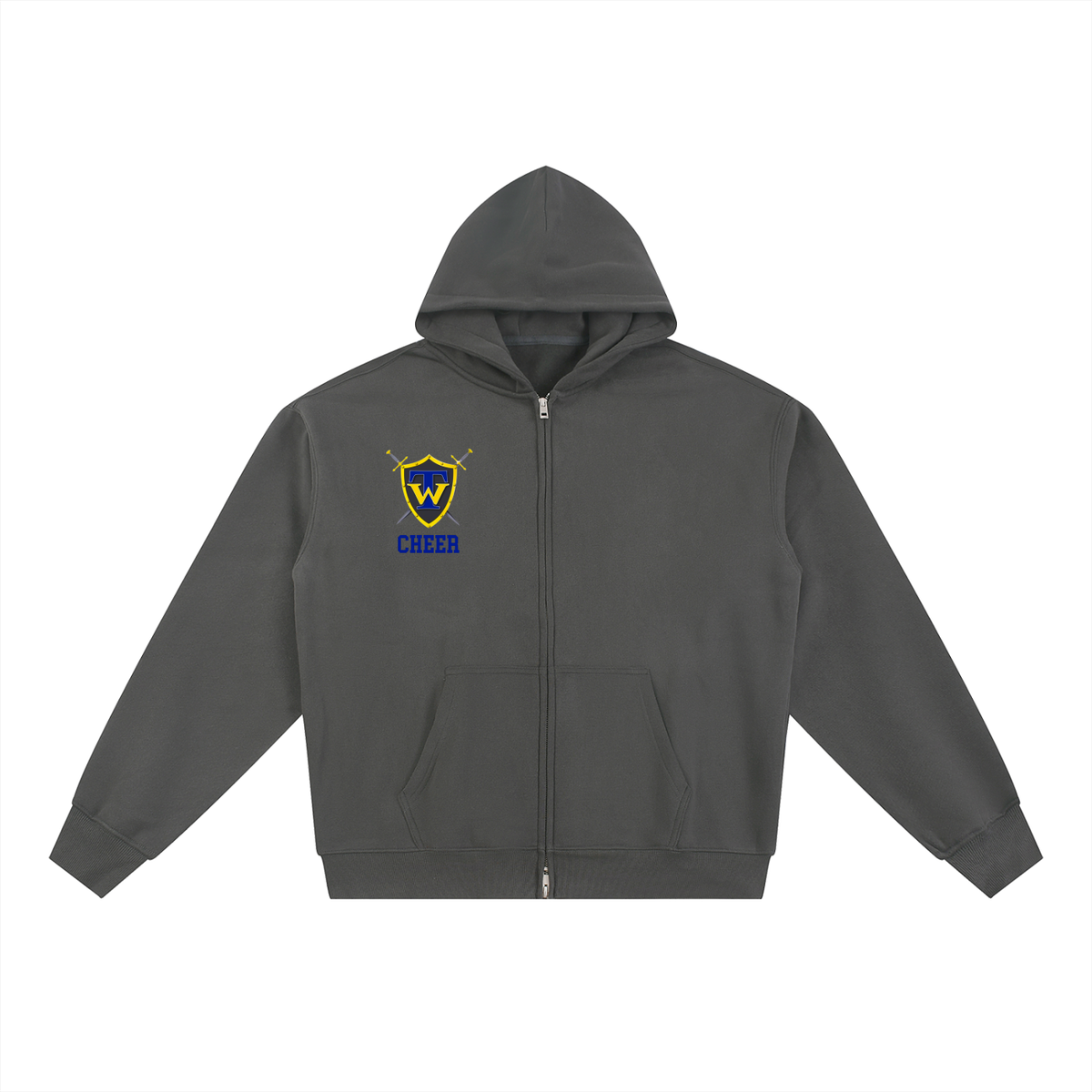Year Taylorsville Essential Fleece Zip-Through Hoodie