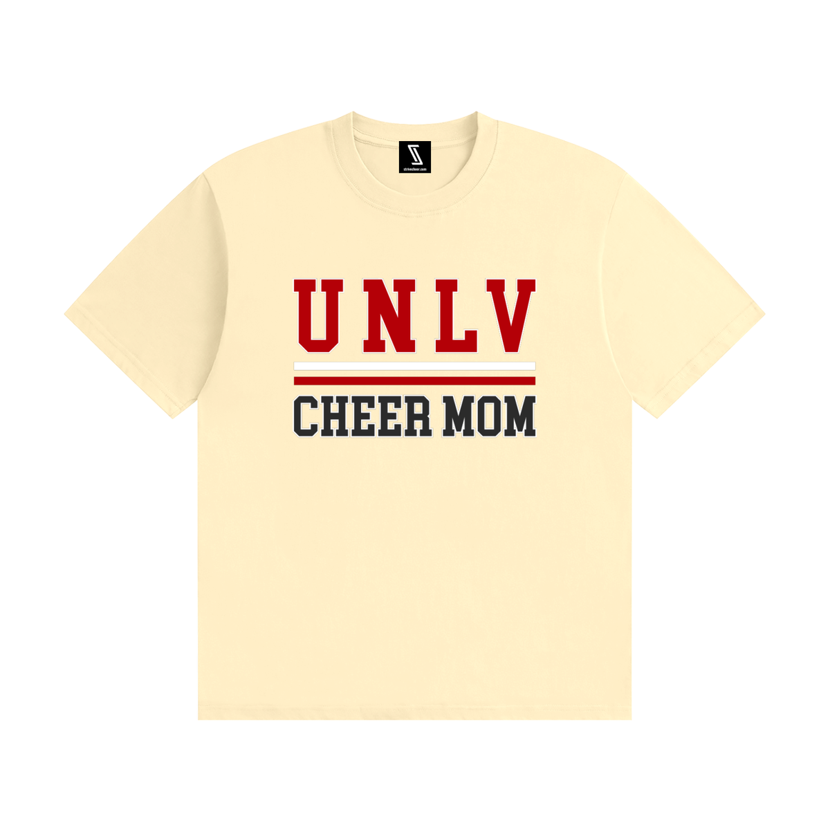 UNLV CHEER MOM Unisex Seamless Cotton T-Shirt