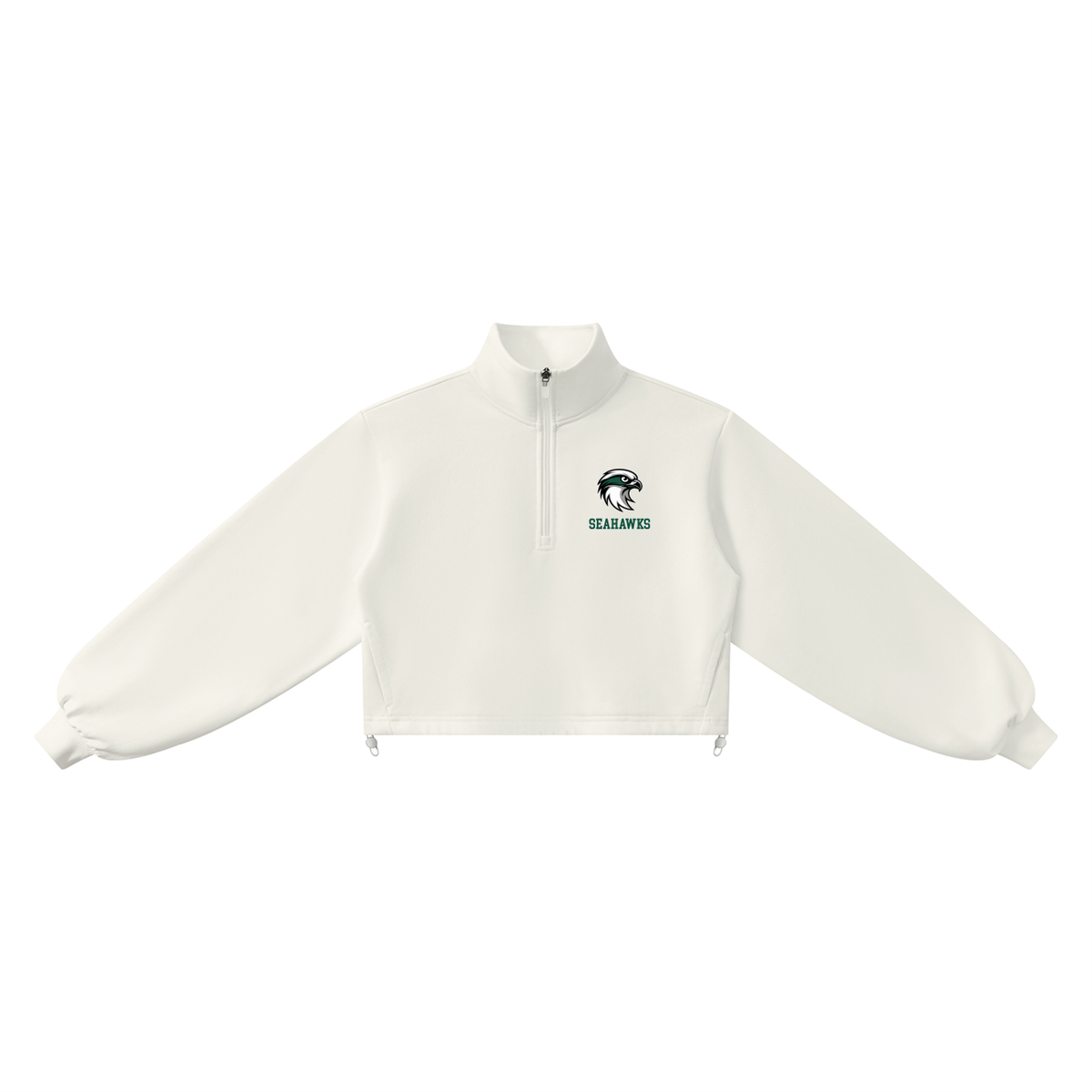 HAWKS Women’s Mock-Neck Quarter-Zip Sweatshirt