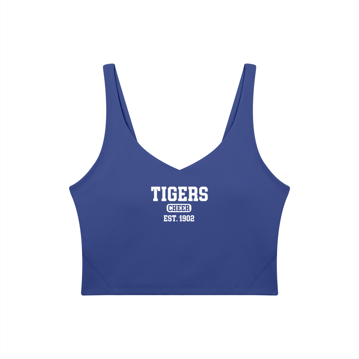 Old School Gunter Women's V-Neck Yoga Sports Bra