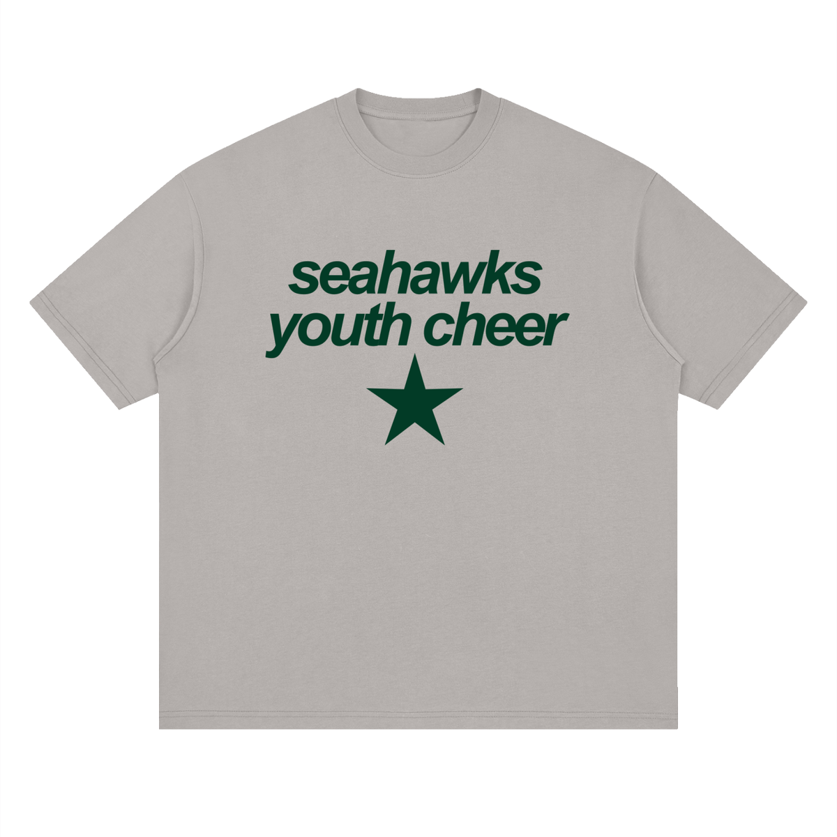 Big Star Seahawks Oversized Drop Shoulder T-Shirt