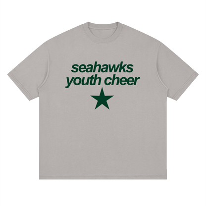 Big Star Seahawks Oversized Drop Shoulder T-Shirt