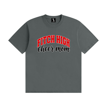 Cheer Mom Fitch Unisex Seamless Cotton T-Shirt