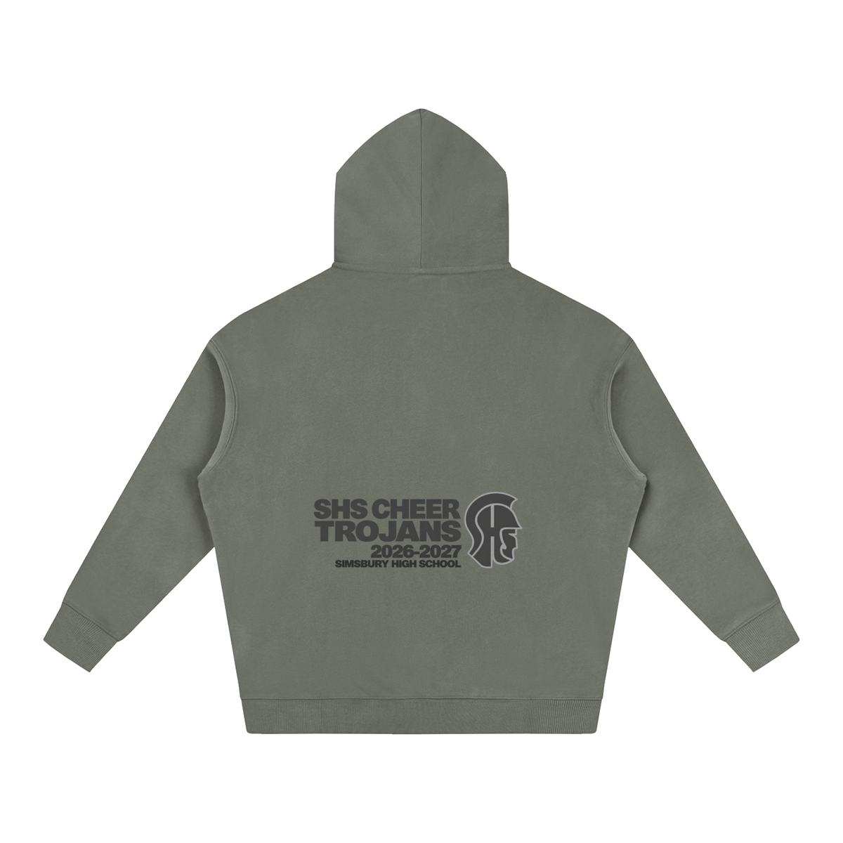 Vector Star Front Simsbury Oversize Fleeced Hoodie