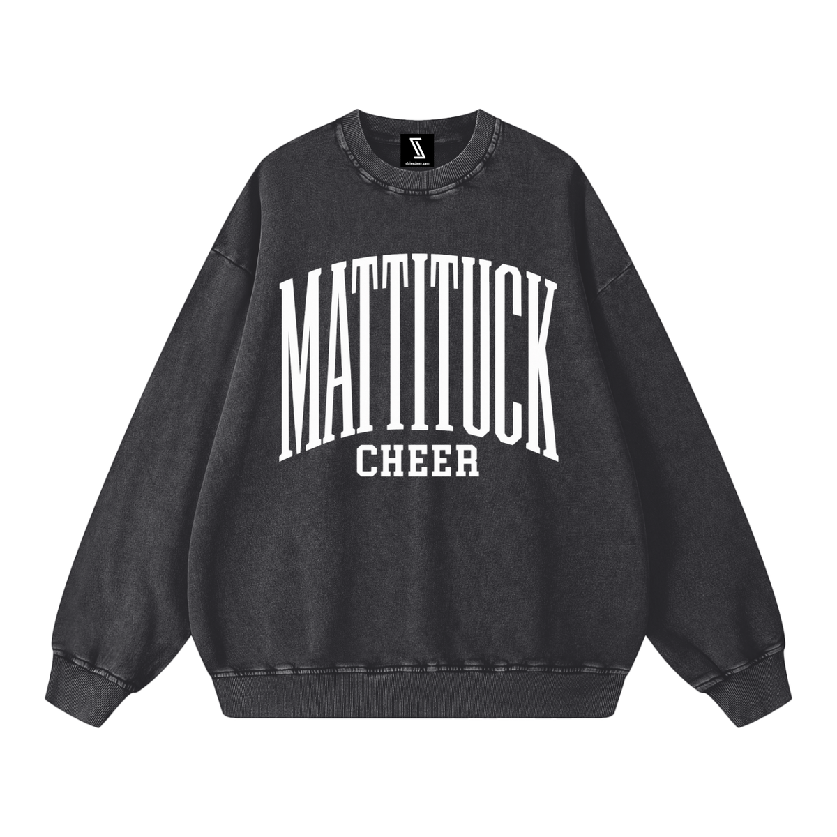 Basic 3 Mattituck Snow Washed Oversized Sweatshirt
