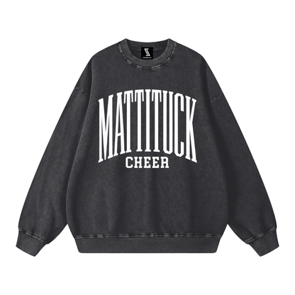 Basic 3 Mattituck Snow Washed Oversized Sweatshirt