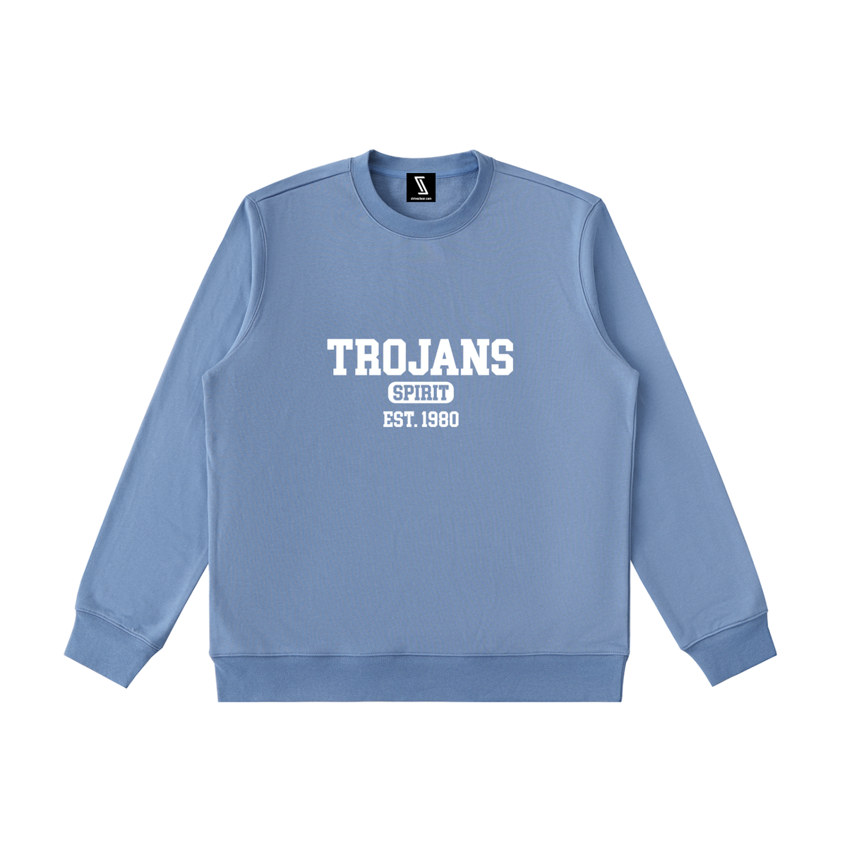 Old School Silver Valley Essential Heavyweight Crewneck Sweatshirt