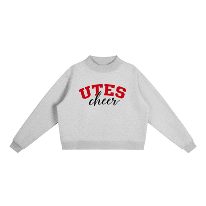 Classic Utes Essential Fleece Mock-Neck Crew Sweatshirt