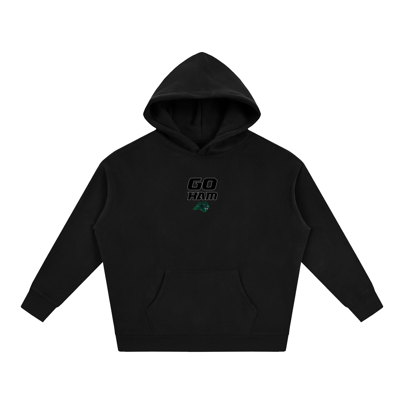 GO HAM Oversize Fleeced Hoodie