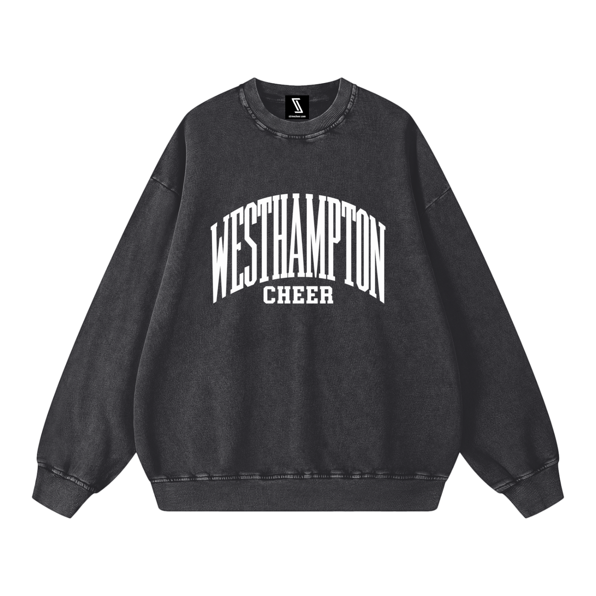 Basic 3 Westhampton Snow Washed Oversized Sweatshirt