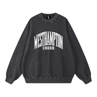 Basic 3 Westhampton Snow Washed Oversized Sweatshirt