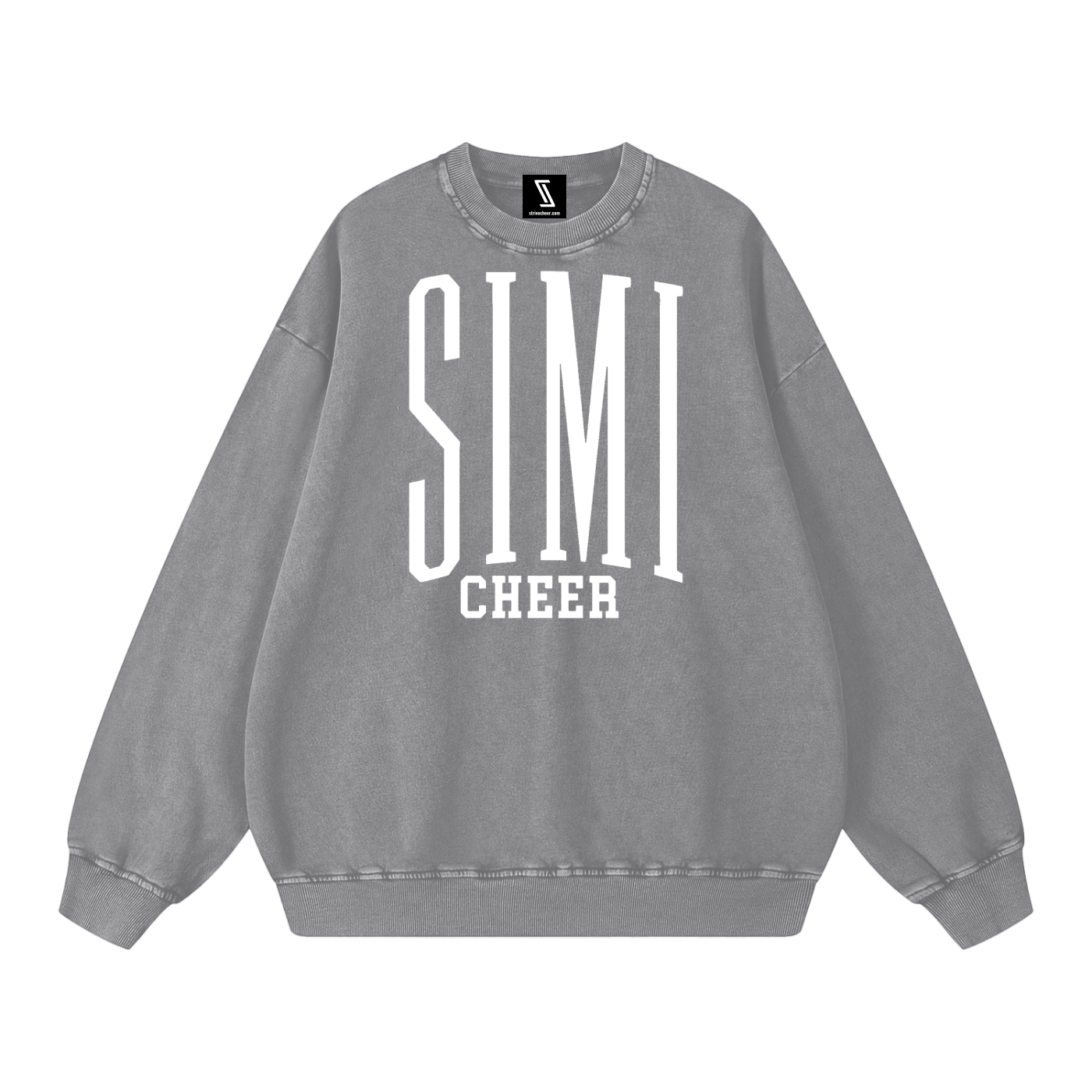 Basic 3 Simi Valley Snow Washed Oversized Sweatshirt
