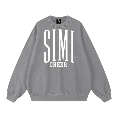 Basic 3 Simi Valley Snow Washed Oversized Sweatshirt