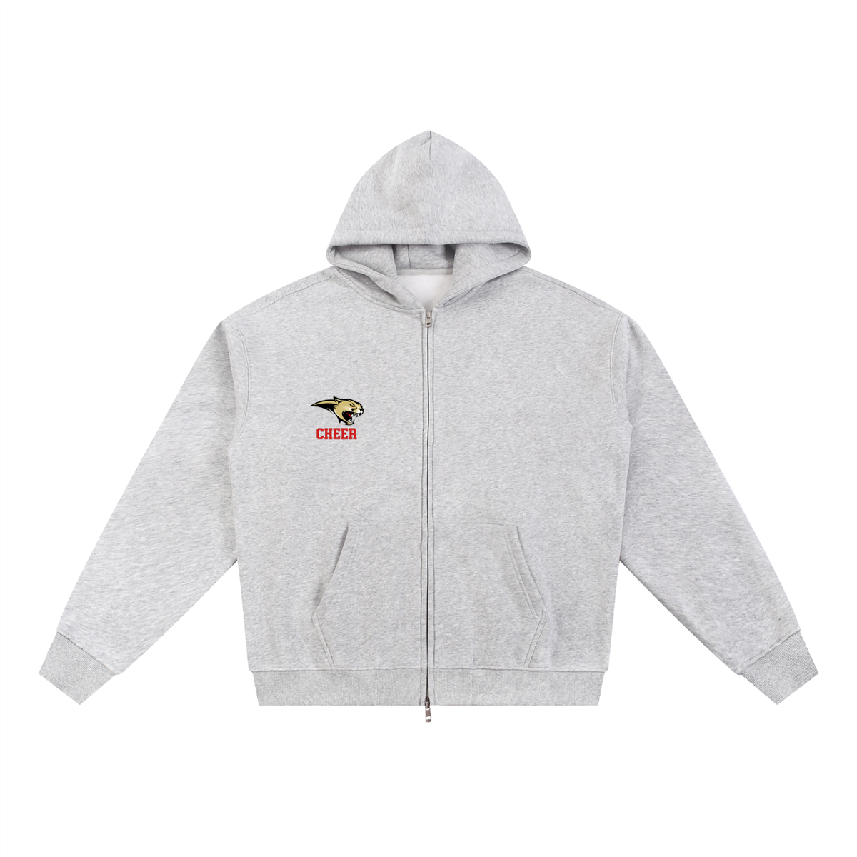 Year Cardinal Mooney Essential Fleece Zip-Through Hoodie