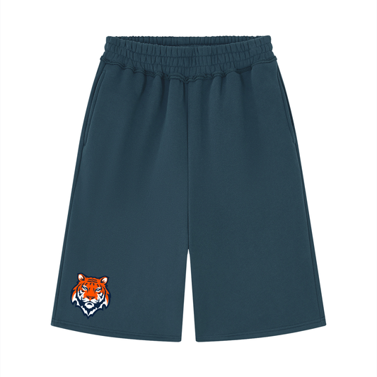 Unisex Raw Edge Fleece Shorts