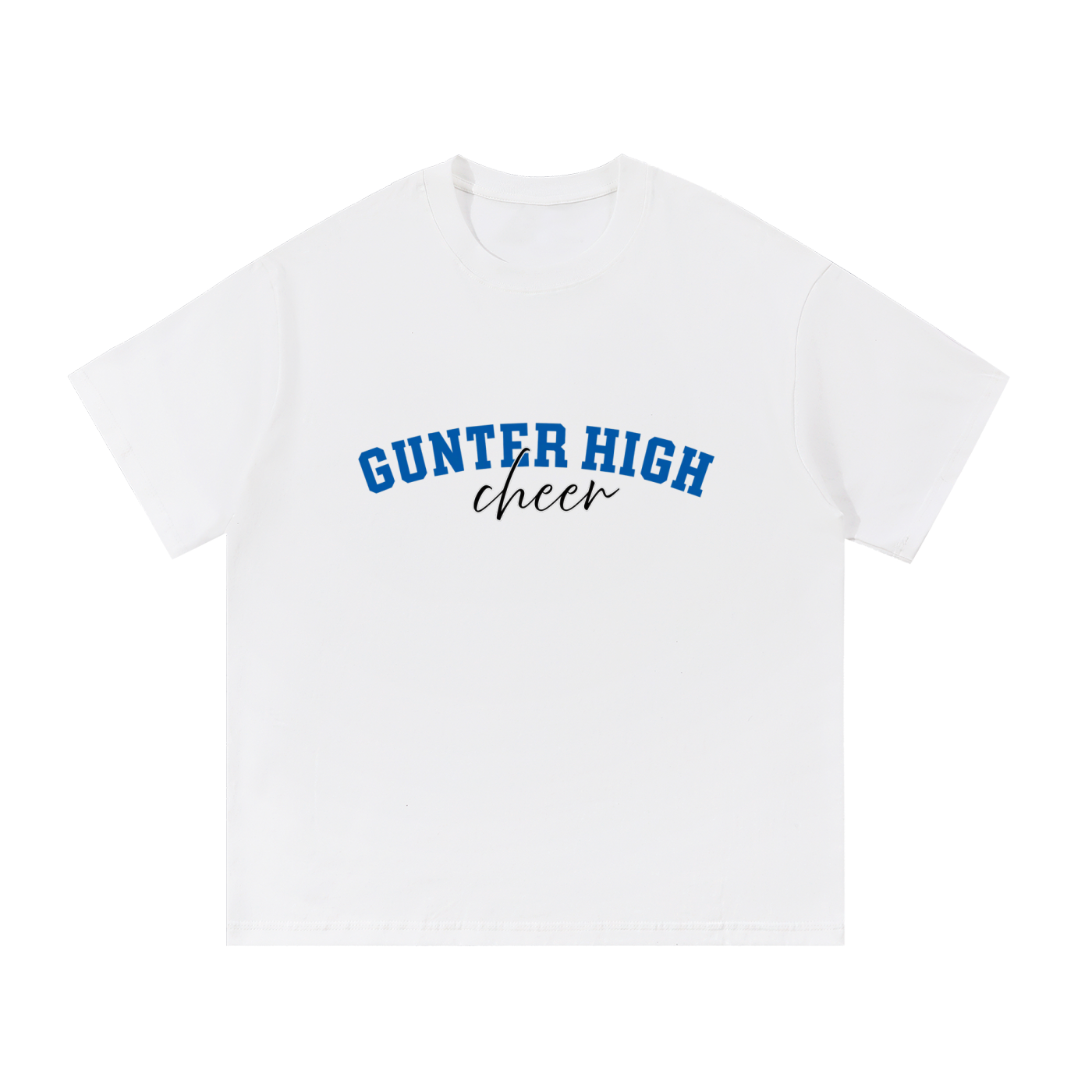 Cursive Gunter Essential Oversized Cotton T-Shirt