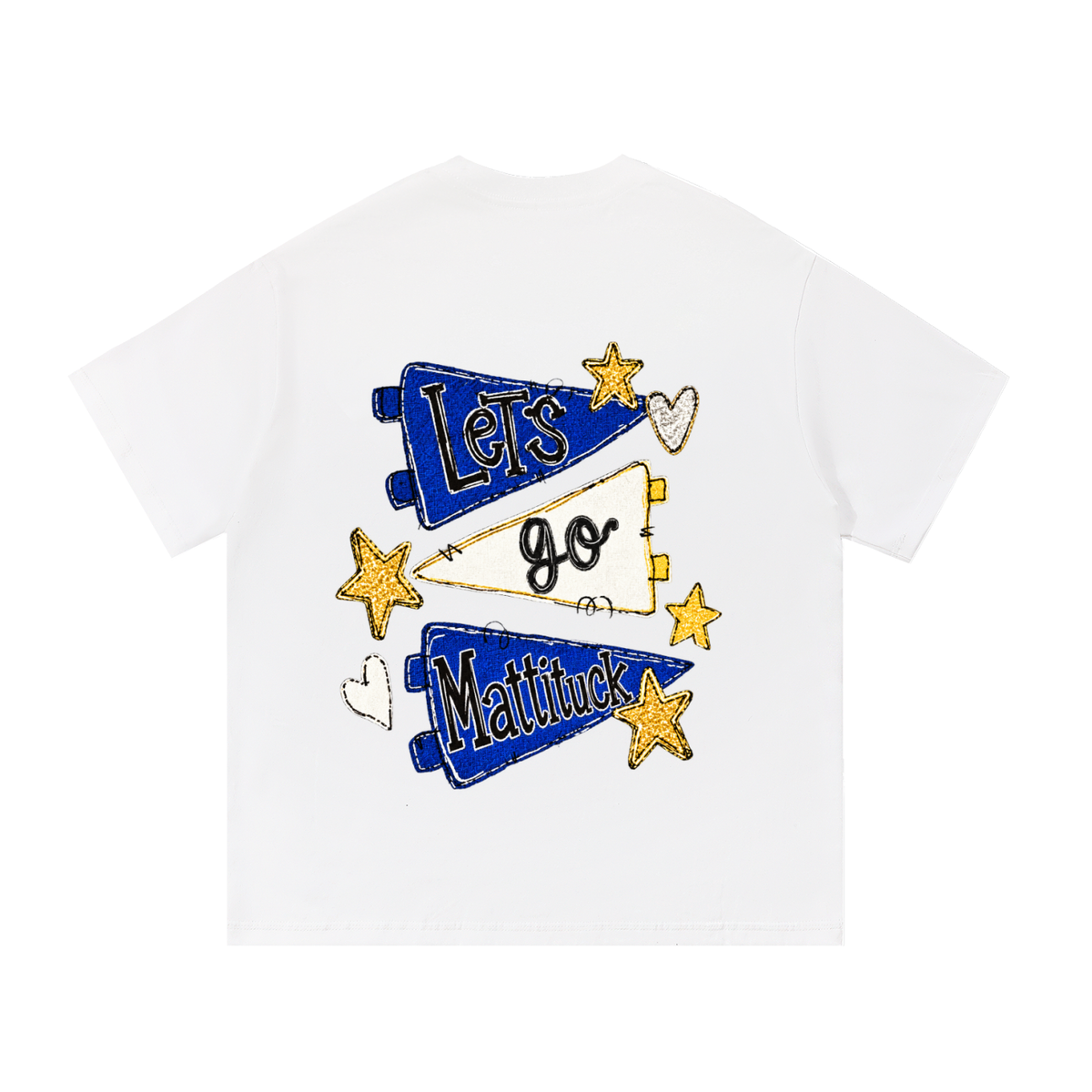 Lets Go Mattituck Essential Cotton T-Shirt