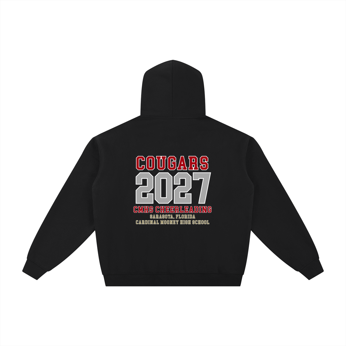 Year Cardinal Mooney Essential Fleece Zip-Through Hoodie