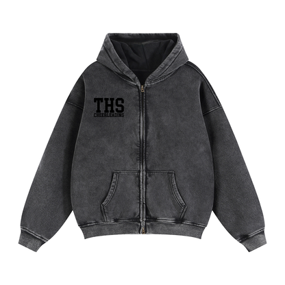 Boxy Full-Zip Hoodie