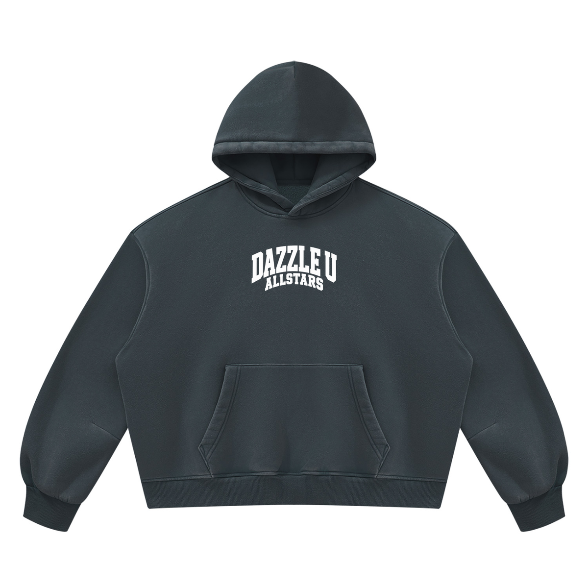 *NEW* Unisex Vintage Wash Boxy Fleece Hoodie