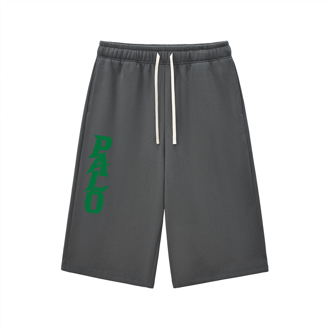 Relaxed Drawstring Three-quarter Sweatpants