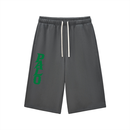 Relaxed Drawstring Three-quarter Sweatpants