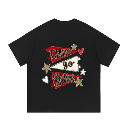 Lets Go Cardinal Mooney Essential Cotton T-Shirt