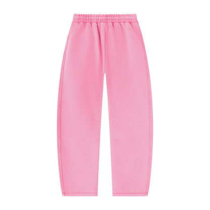 Power Athletics Unisex Vintage Wash Barrel Leg Fleece Sweatpants