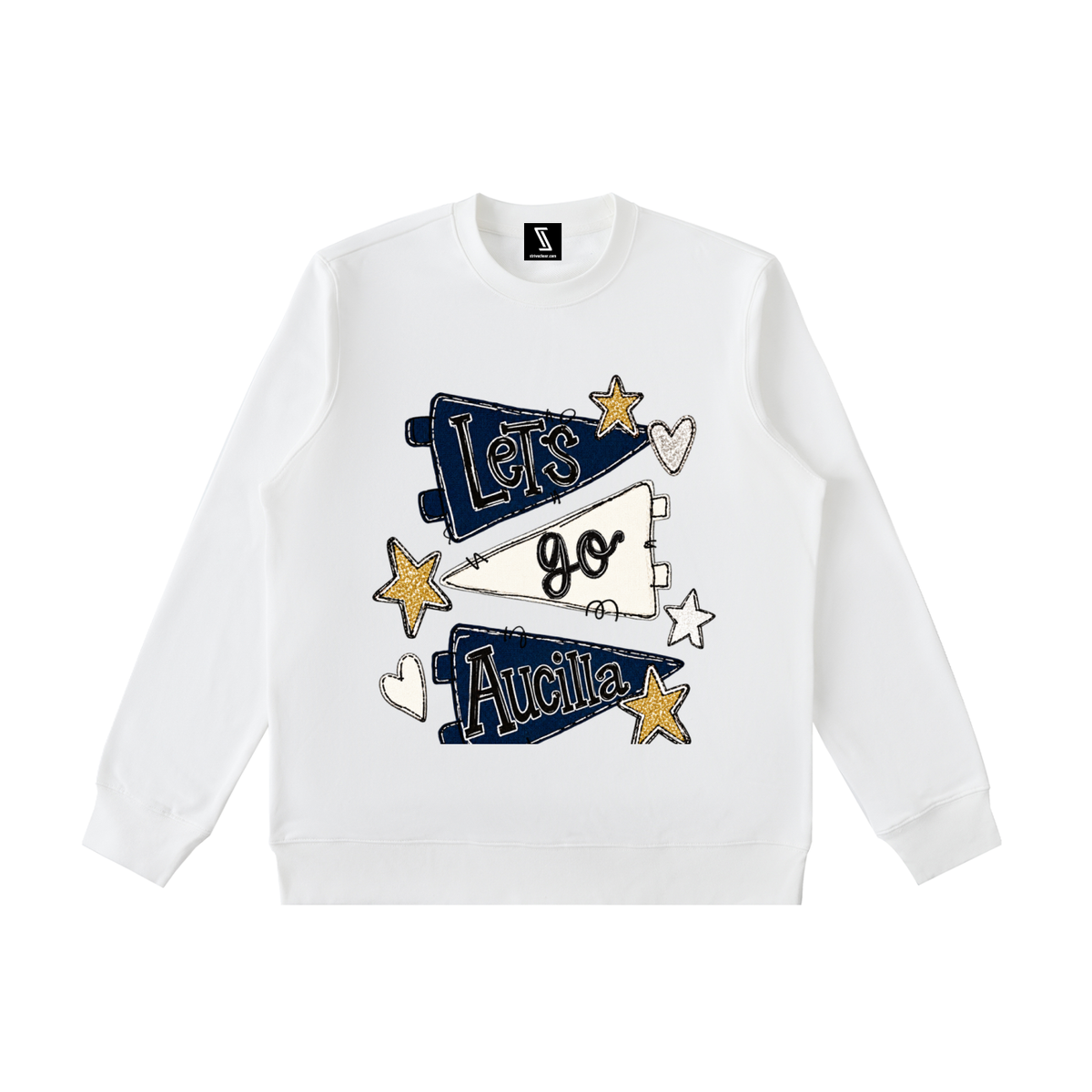 Lets Go Aucilla Essential Heavyweight Crewneck Sweatshirt