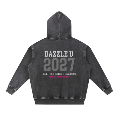 Snow Wash Oversize Hoodie