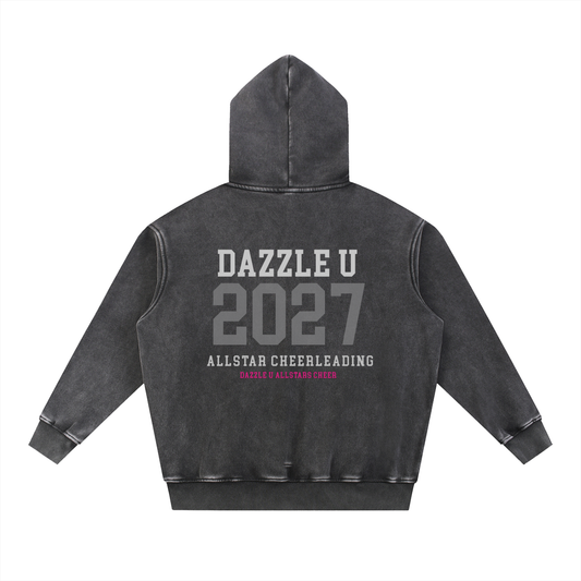 Snow Wash Oversize Hoodie