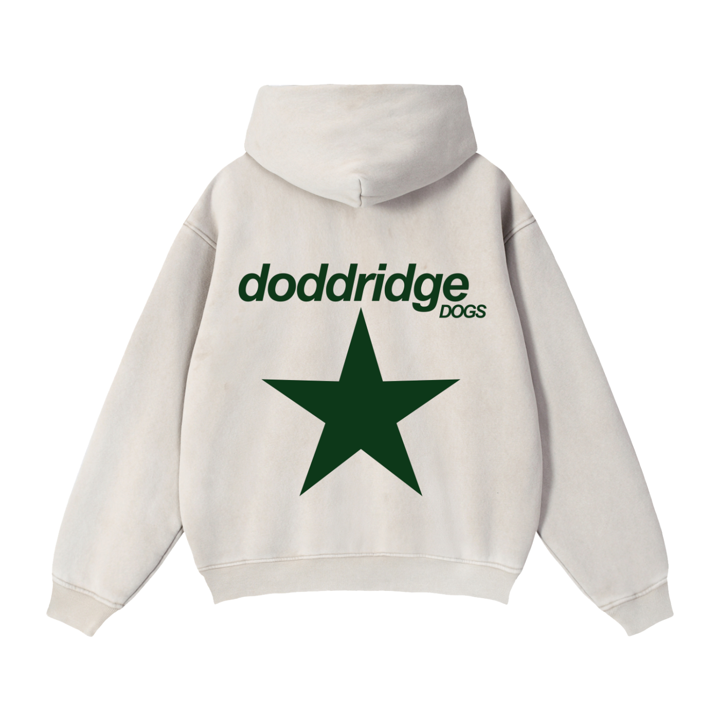 Zip-Through Boxy Fleece Hoodie