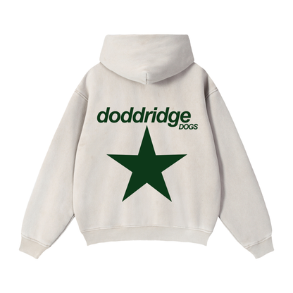 Zip-Through Boxy Fleece Hoodie