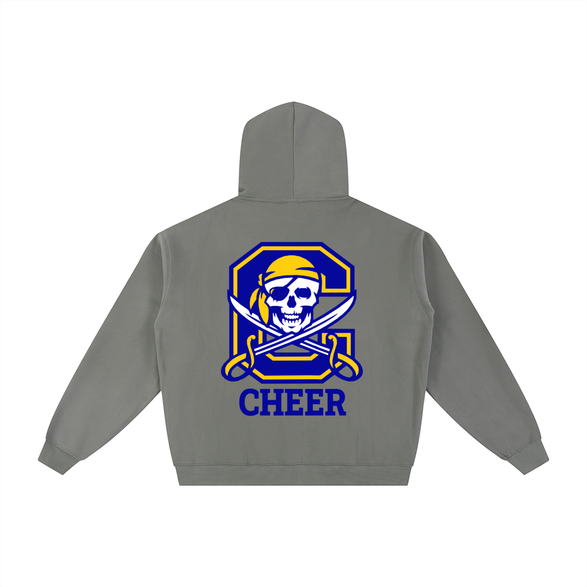 Simple Cyprus Essential Fleece Zip-Through Hoodie
