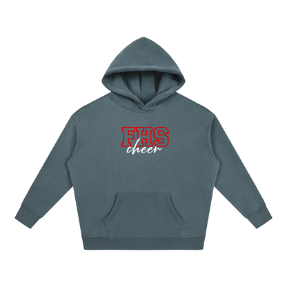 Cursive Front Fitch Oversize Fleeced Hoodie