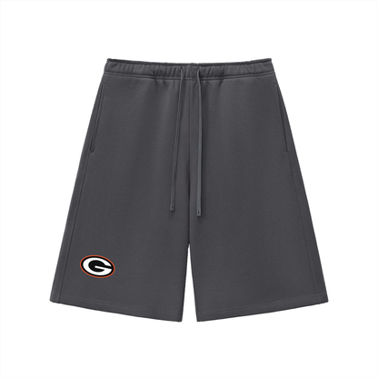 Mascot Green Bulldogs Essential Heavyweight Fleece Shorts