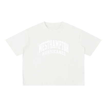 Basic 2 White Westhampton Mineral Wash Boxy Cotton T-Shirt