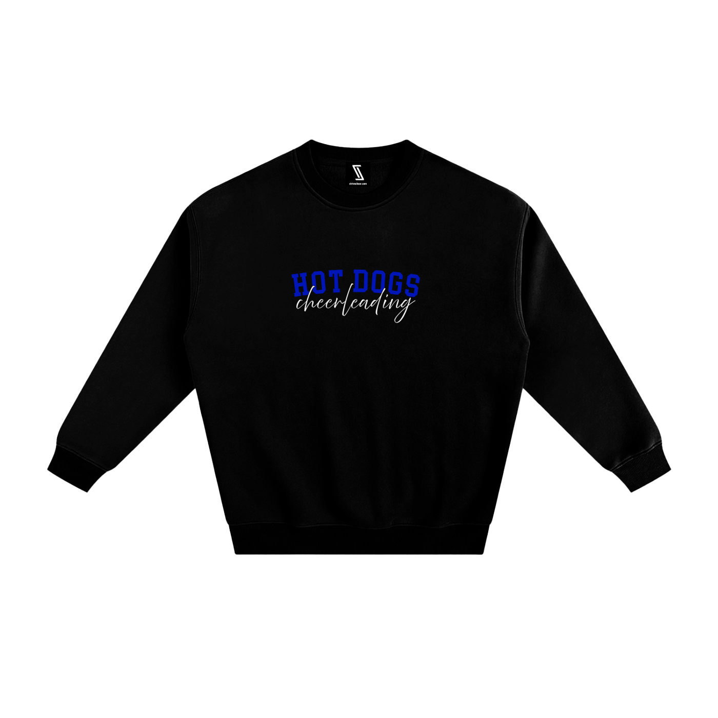 Cursive Fleeced Crewneck