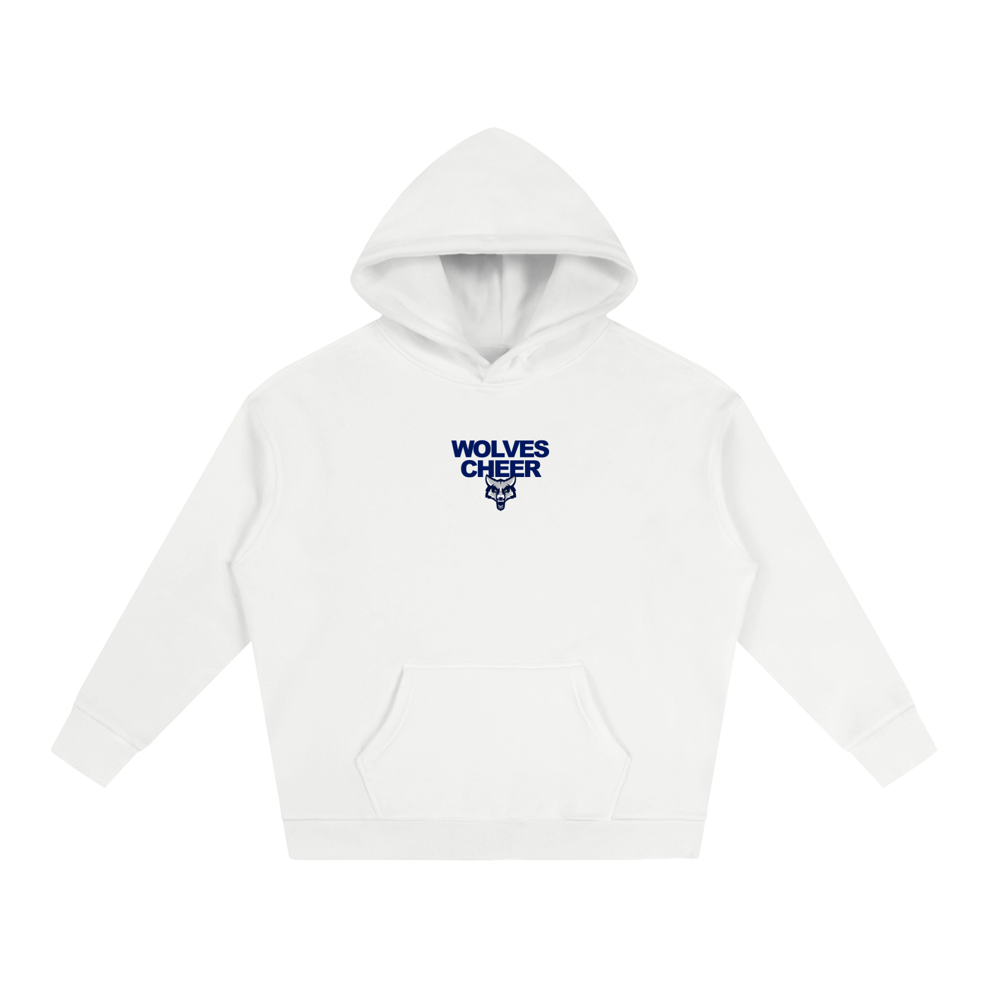 Wolf Graphic Oversized Hoodie