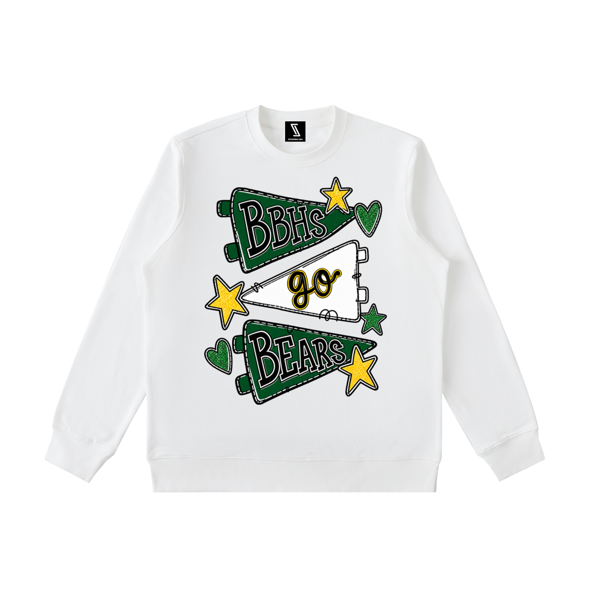 Lets Go Blanchet Essential Heavyweight Crewneck Sweatshirt