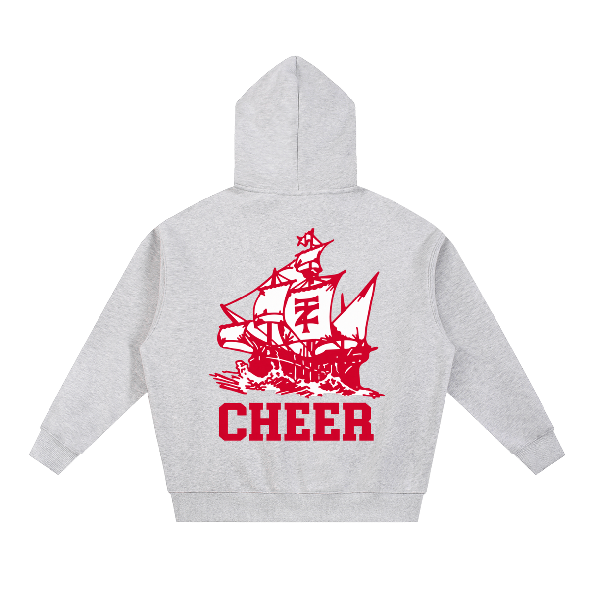 Simple Tappan Zee Essential Oversized Fleece Boxy Hoodie