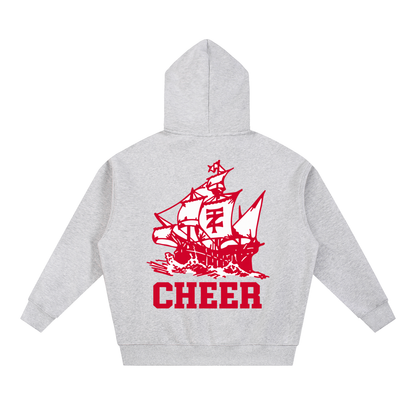 Simple Tappan Zee Essential Oversized Fleece Boxy Hoodie