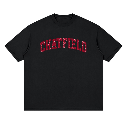 Polka Dot Chatfield Oversized Drop Shoulder T-Shirt