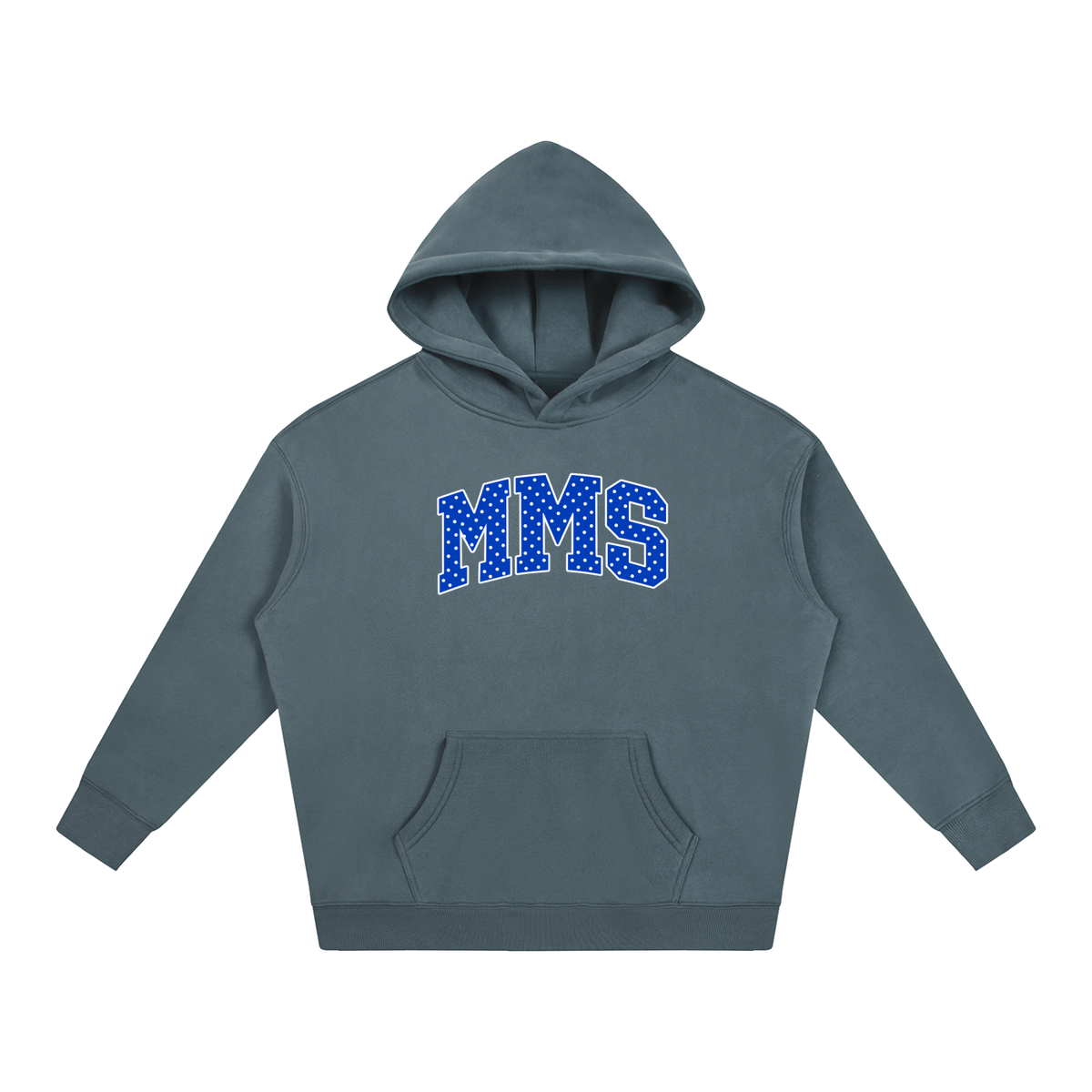 Polka Dot Maysville Oversize Fleeced Hoodie