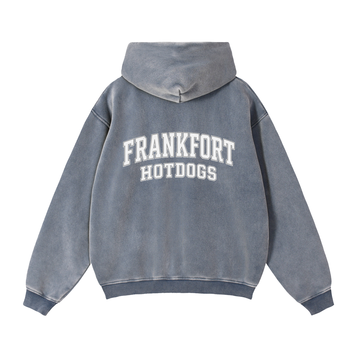 Zip-Through Boxy Fleece Hoodie