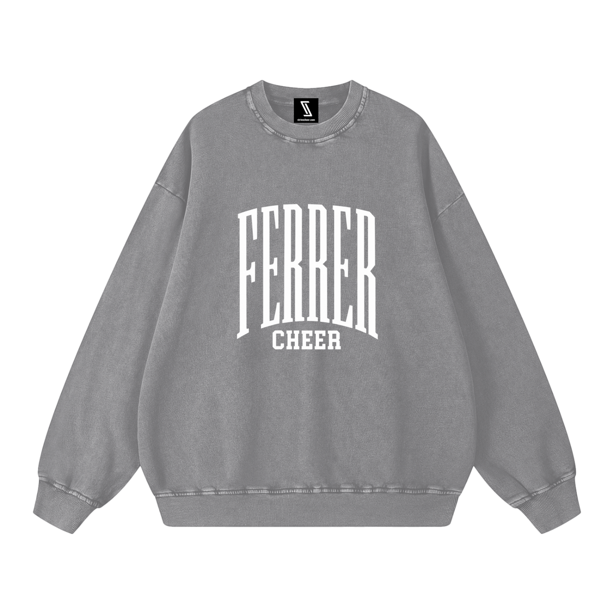 Basic 3 St Vincent Ferrer Snow Washed Oversized Sweatshirt