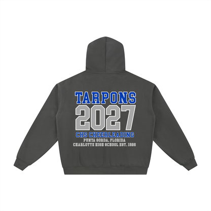 Year Charlotte Essential Fleece Zip-Through Hoodie